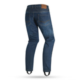 R-TECH VALENCIA MEN MOTORCYCLE JEANS 34L CE APPROVED BLUE