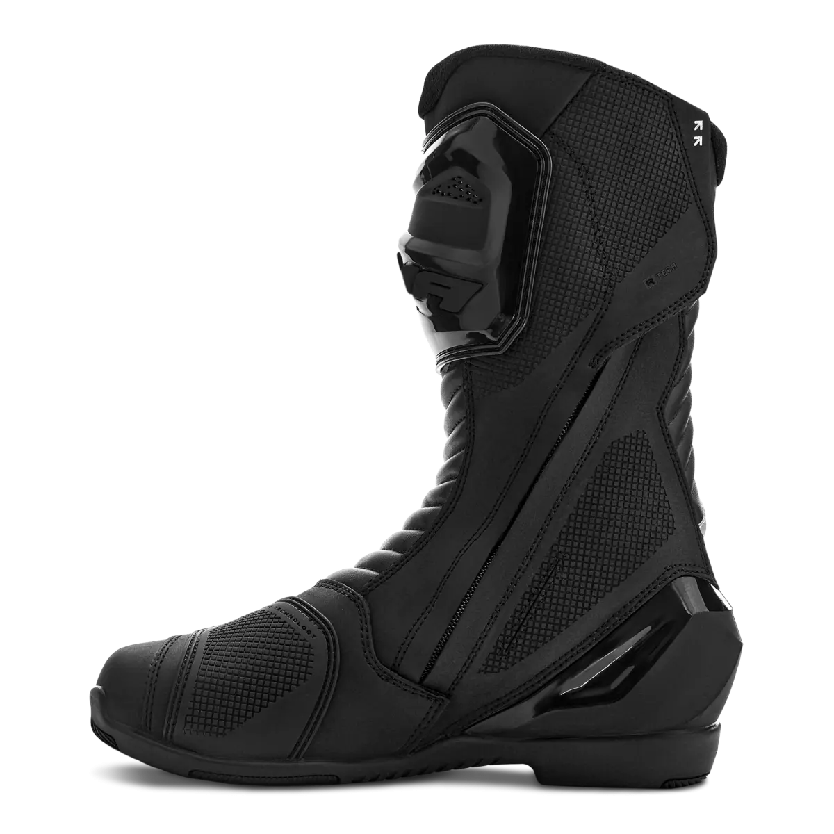 SHIMA RX-3 MEN MOTORCYCLE TOURING BOOTS BLACK