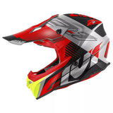 GIVI 60.1 Fresh Off Road Motorcycle Motocross Helmet Red/Black/Titanium