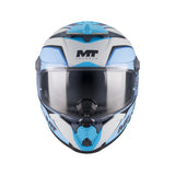 MT Thunder 4 R Wind Tunnel Motorcycle Full Face Helmet
