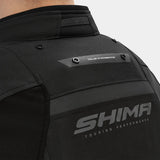 SHIMA DUNE MOTORCYCLE TEXTILE JACKET BLACK
