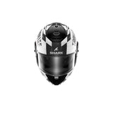 SHARK SPARTAN RS RACESHOP INTEGRAL CASCO Blanco Negro Rojo