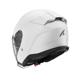 SHARK SKWAL JET BLANK MOTORCYCLE OPEN FACE HELMET GLOSS WHITE