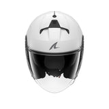 SHARK SKWAL JET BLANK MOTORCYCLE OPEN FACE HELMET GLOSS WHITE