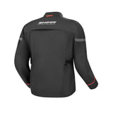 SHIMA ALPHA MEN'S MOTORCYCLE TOURING JACKET BLACK