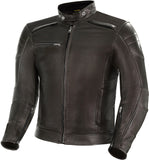 shima blake vintage urban moto summer brown leather jacket