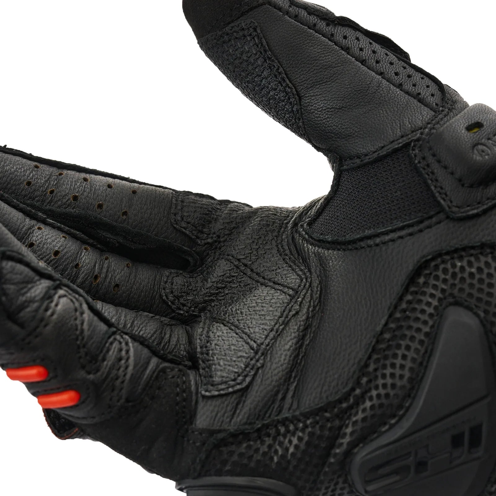shima xrs-3 short racing gloves men black white