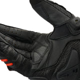 shima xrs-3 short racing gloves men black white