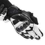 shima xrs-3 short racing gloves men black white