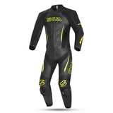 shua infinity 2 pc racing suit black yellow