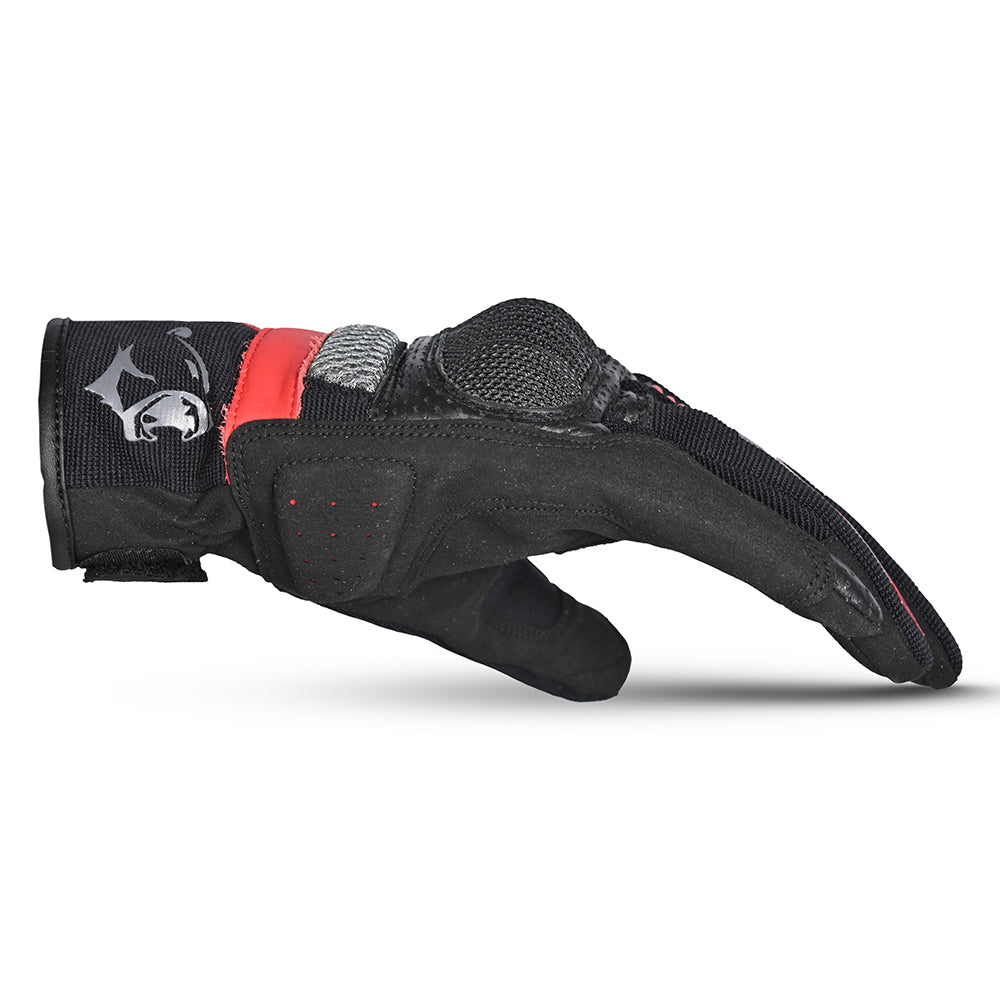 BELA Hero Air - Summer Mesh Gloves - Black Gray Red