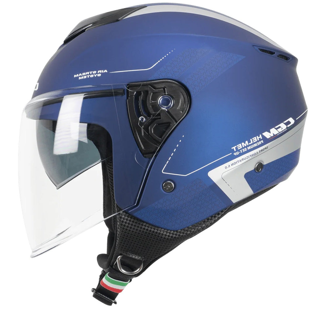 CGM - 126G IPER CITY Blu argento satinato