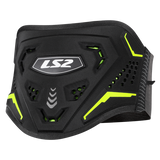 Ls2 Koku Kidney Belt Black H-V Yellow
