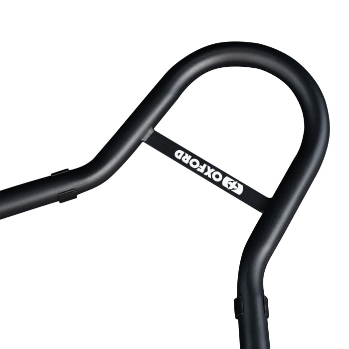 Oxford Black Rear Paddock Stand 2.0 Motorcycle Lift with Bobbin Forks