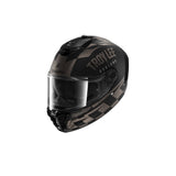 SHARK SPARTAN RS RACESHOP Casco Integral Negro Mate Antracita Plata