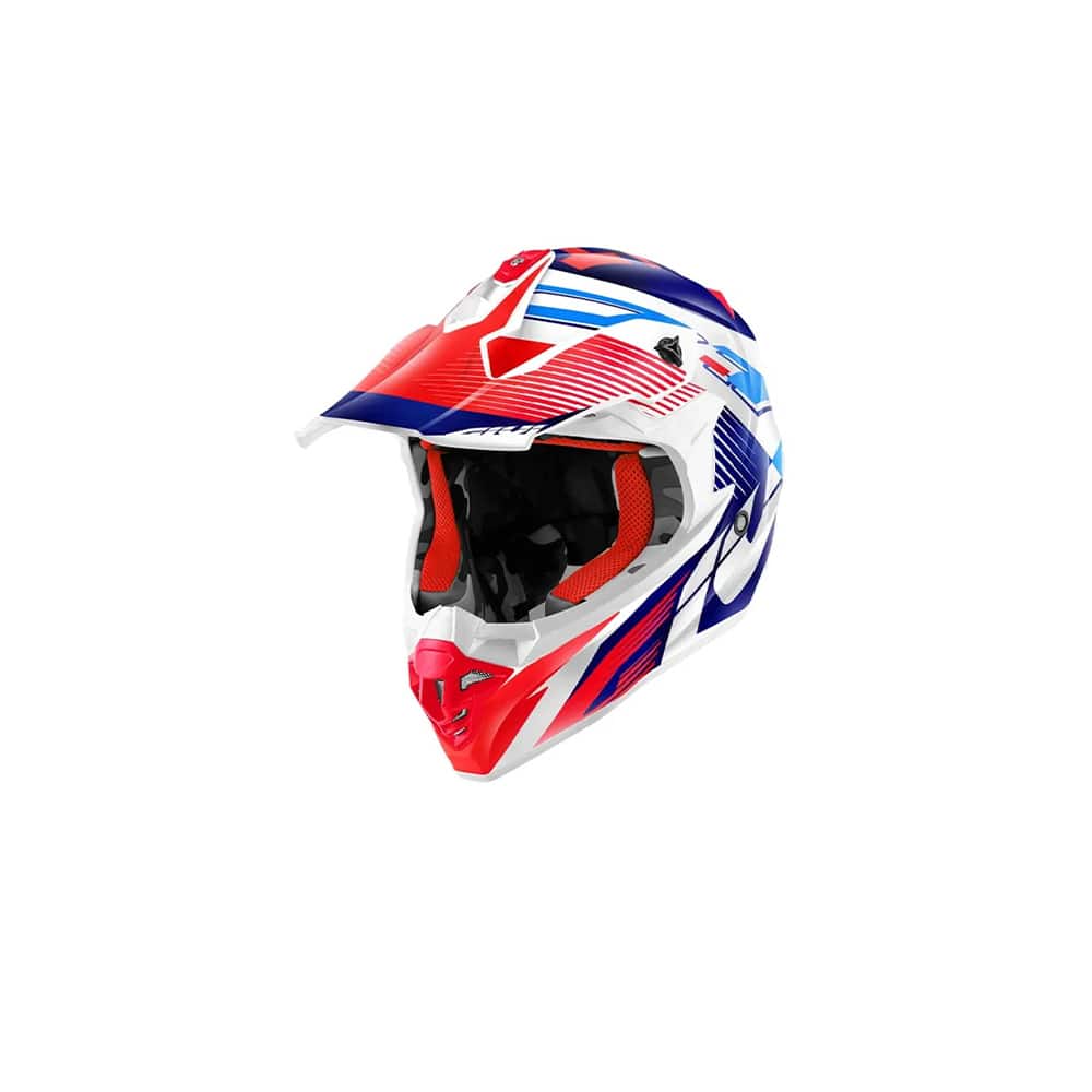 GIVI 60.1 INVER CASCO DE MOTOCROSS OFF ROAD ROJO BLANCO