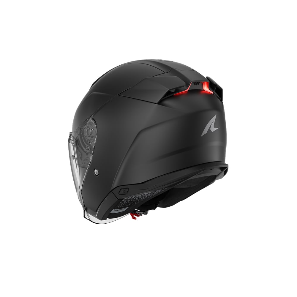 SHARK SKWAL I3 JET BLANK ON-ROAD MOTOCICLETA CASCO NEGRO MATE