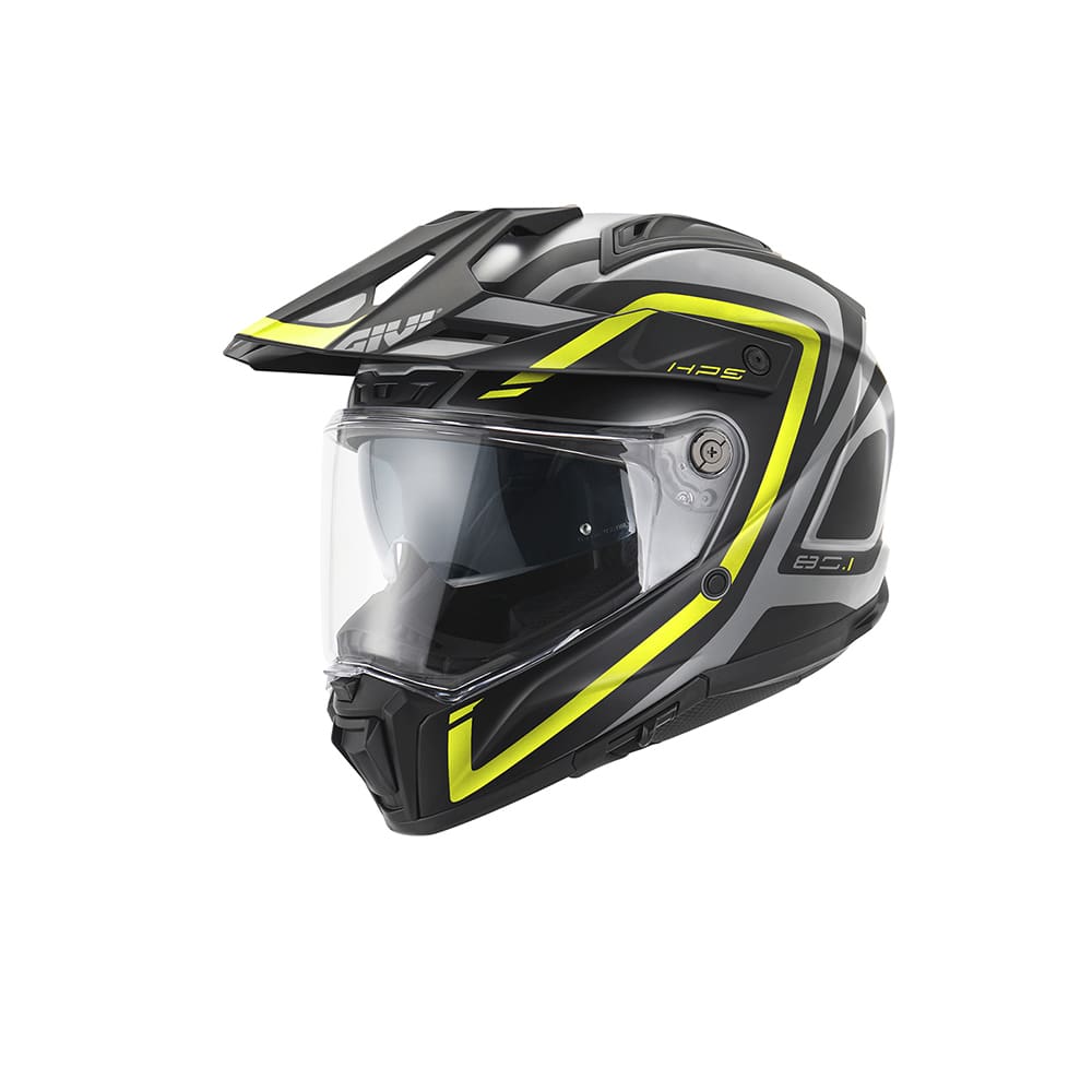GIVI CASCOS INTEGRALE H801F APEX GREY BLACK YELLOW - AXTY