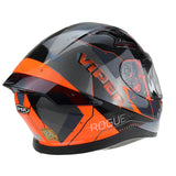 Viper RSV95 Rogue Shiny Full Face Motorcycle Helmet