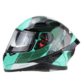 Viper RSV95 Rogue Shiny Full Face Motorcycle Helmet