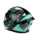 Viper RSV95 Rogue Shiny Full Face Motorcycle Helmet