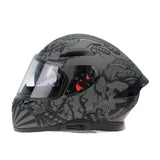 Viper RSV95 Rogue Shiny Full Face Motorcycle Helmet