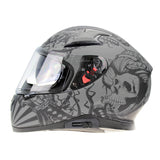 Viper RSV95 Rogue Shiny Full Face Motorcycle Helmet