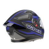 Viper RSV95 Rogue Shiny Full Face Motorcycle Helmet