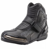 MUGENRACE BOT-MNR-2391 Hurry Moto Botas Cortas Negro