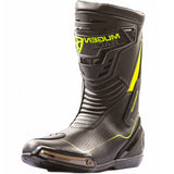 MUGENRACE BOT-MNR-2393 Speed Sportbike Botas Negro/Amarillo Fluo