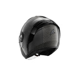 SHARK RS JET CARBON IKONIK Carbono Negro Cromado Casco