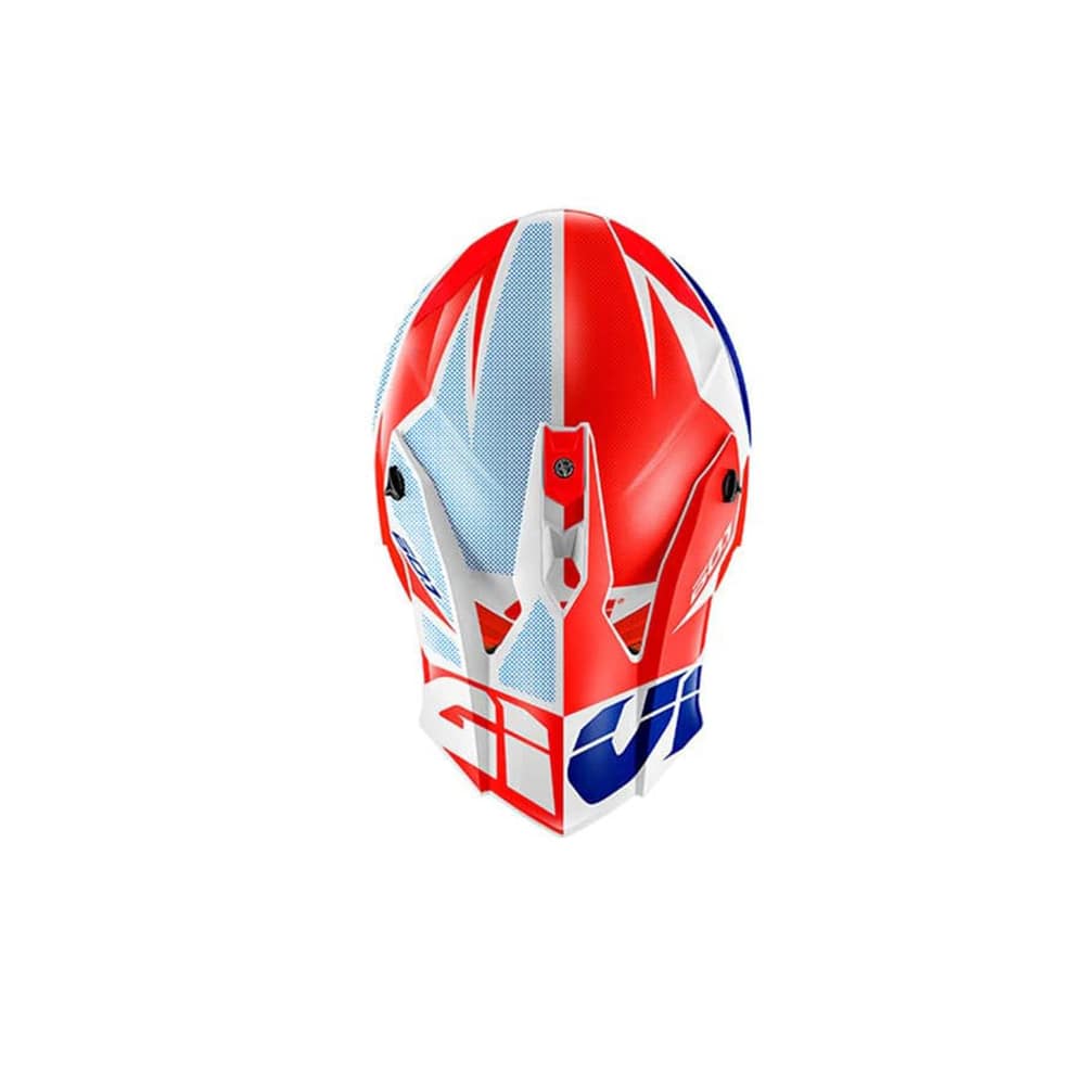 GIVI 60.1 INVER CASCO DE MOTOCROSS OFF ROAD ROJO BLANCO
