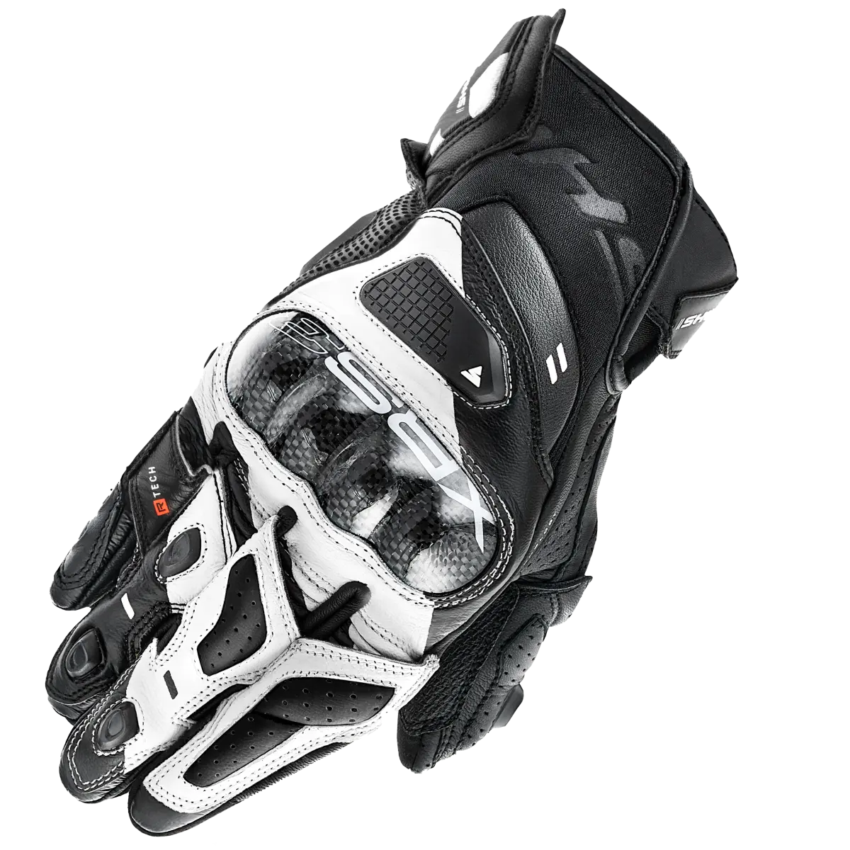 SHIMA XRS-3 SHORT RACING GUANTES MEN NEGRO/BLANCO