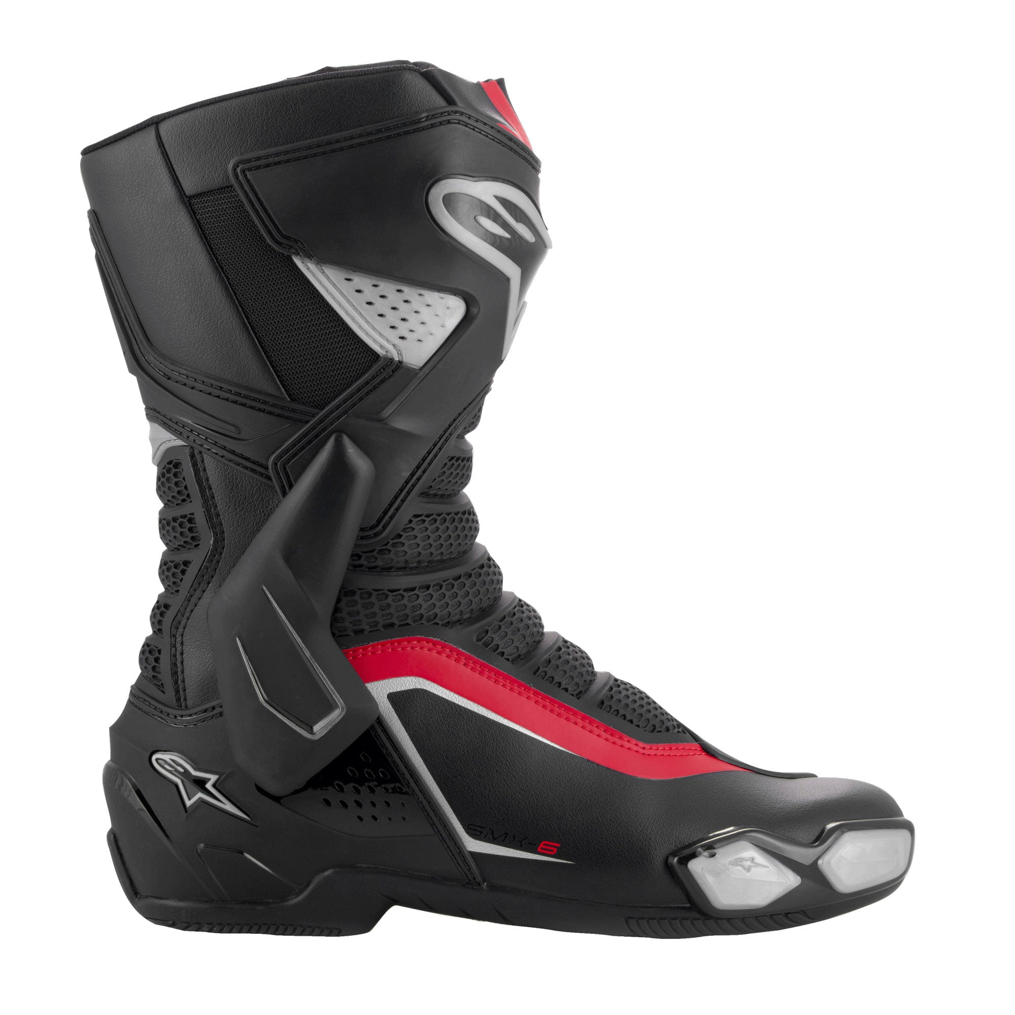 Alpinestars SMX-6 V3 Men’s Racing Motorcycle Boots Black Silver Red (Copy)