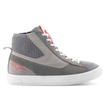 Alpinestars Stated Men’s Motorcycle Urban Boots Light Grey Red Fluo