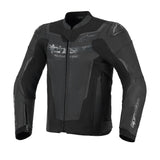 Alpinestars GP Force V2 Leather Motorcycle Jacket Black