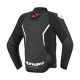Alpinestars GP Force V2 Leather Motorcycle Jacket Black White