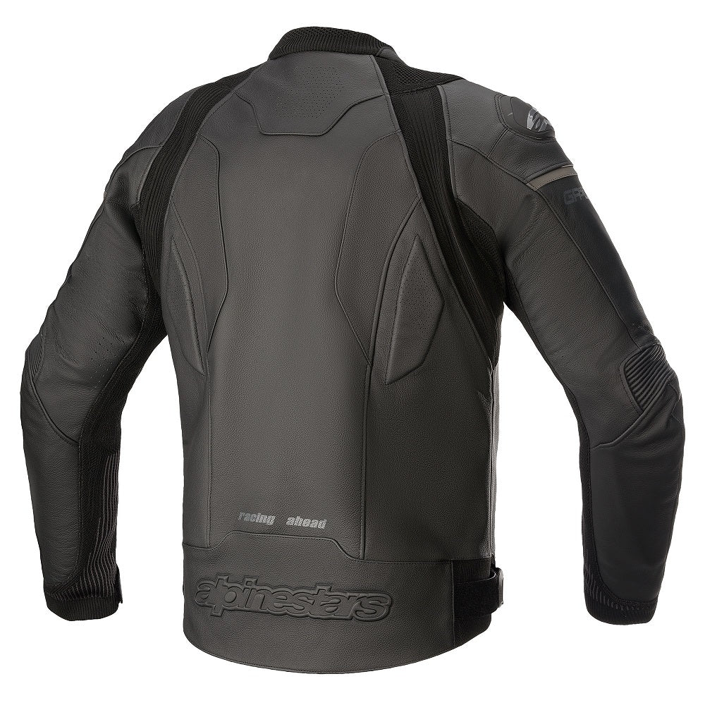 Alpinestars GP Plus R V3 Rideknit Leather Motorcycle Jacket Black
