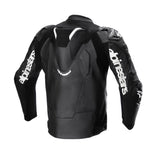 Alpinestars Atem V5 Race Motorcycle Leather Jacket Black White
