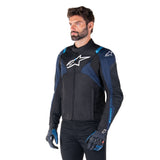 Alpinestars T-Jaws V4 Urban Motorcycle Jacket BlackDark Blue Blithe Blue