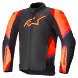 Alpinestars T-SP 1 V2 Men’s Motorcycle Jacket Black Red Fluo