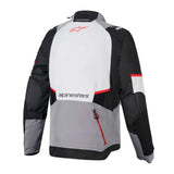 Alpinestars Andes V4 Drystar Men’s Adventure Motorcycle Jacket D.Grey Grey Black Red