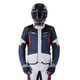Alpinestars ST-1 Motorcycle Touring Jacket Dark Blue Black Bright Red
