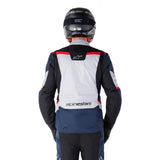 Alpinestars ST-1 Motorcycle Touring Jacket Dark Blue Black Bright Red