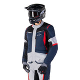 Alpinestars ST-1 Motorcycle Touring Jacket Dark Blue Black Bright Red