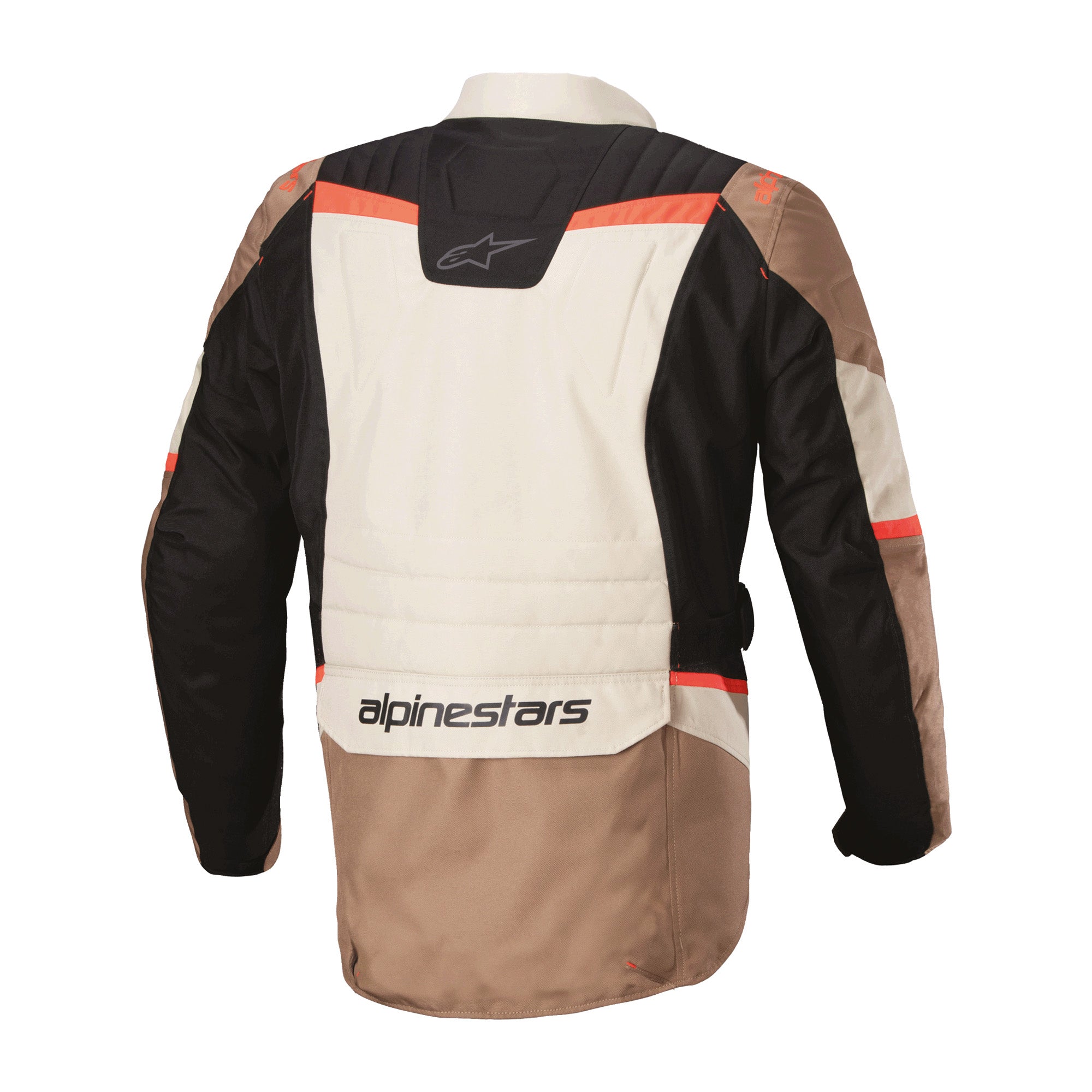 Alpinestars ST-1 Adventure Touring Jacket Dark Khaki Sand Black Red Fluo