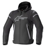 Alpinestars Zaca Textile Motorcycle Jacket Black Dark Grey