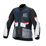 Alpinestars Andes Air Drystar Men’s Urban Motorcycle Jacket D ark Blue Black Ice Grey
