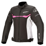 Alpinestars Stella T-SPS Urban Women’s Motorcycle Jacket Black White Fuchsia
