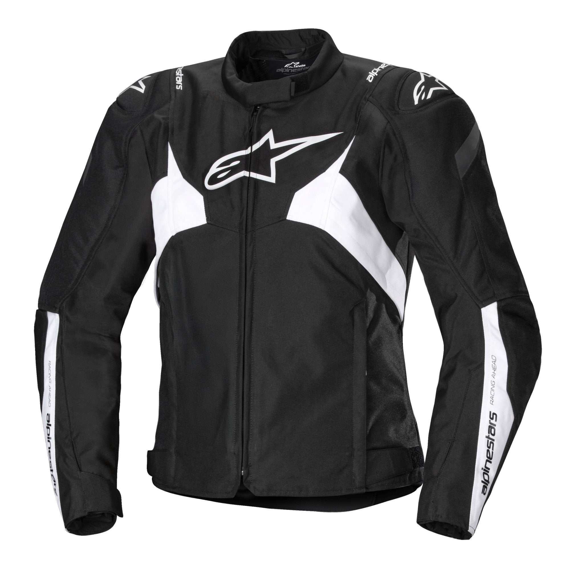 Alpinestars Stella T-Jaws V4 Women’s All Season Motorcycle Jacket Black White